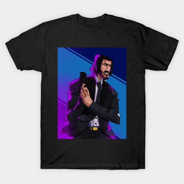 John Wick T-Shirt by Allan